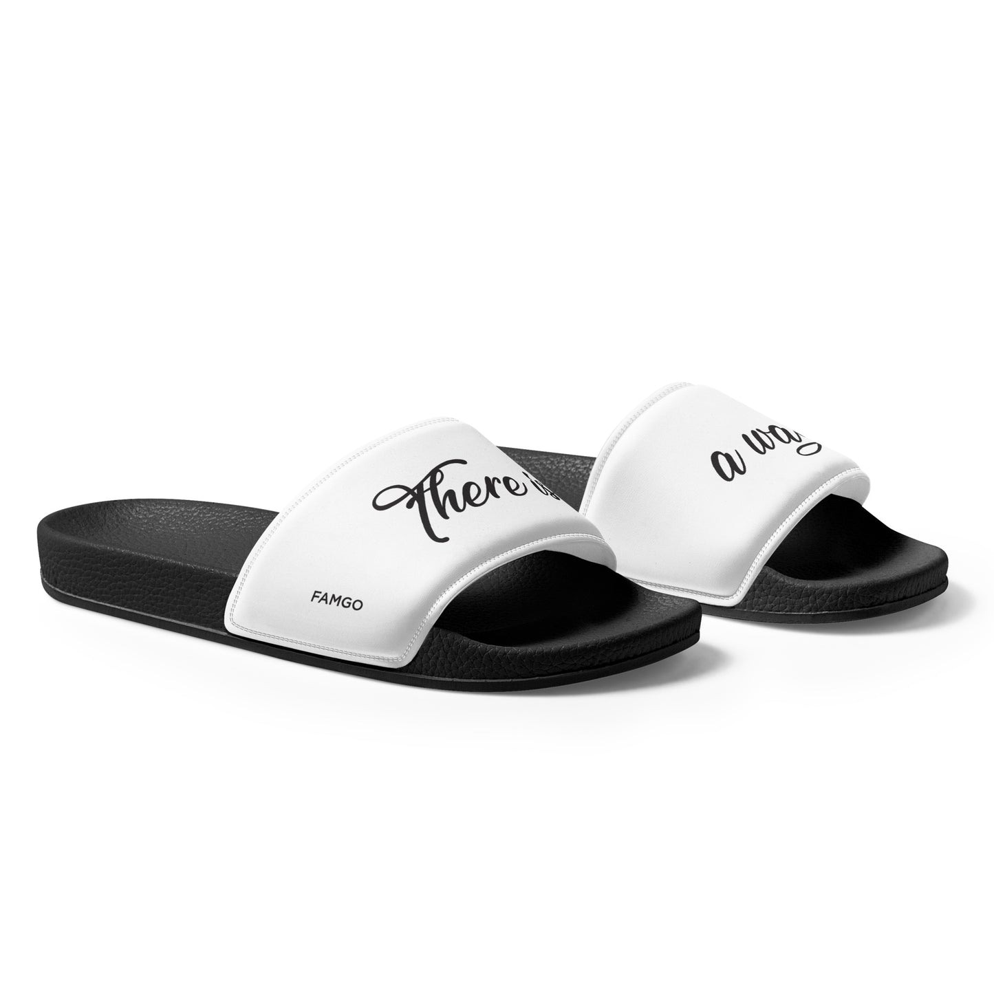 There Is A Way Men's Minimalist Slide Sandals
