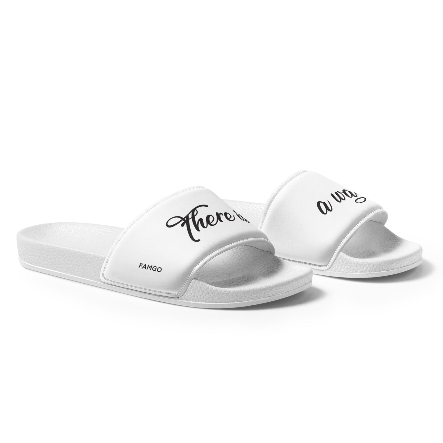 There Is A Way Women's Minimalist Slide Sandals