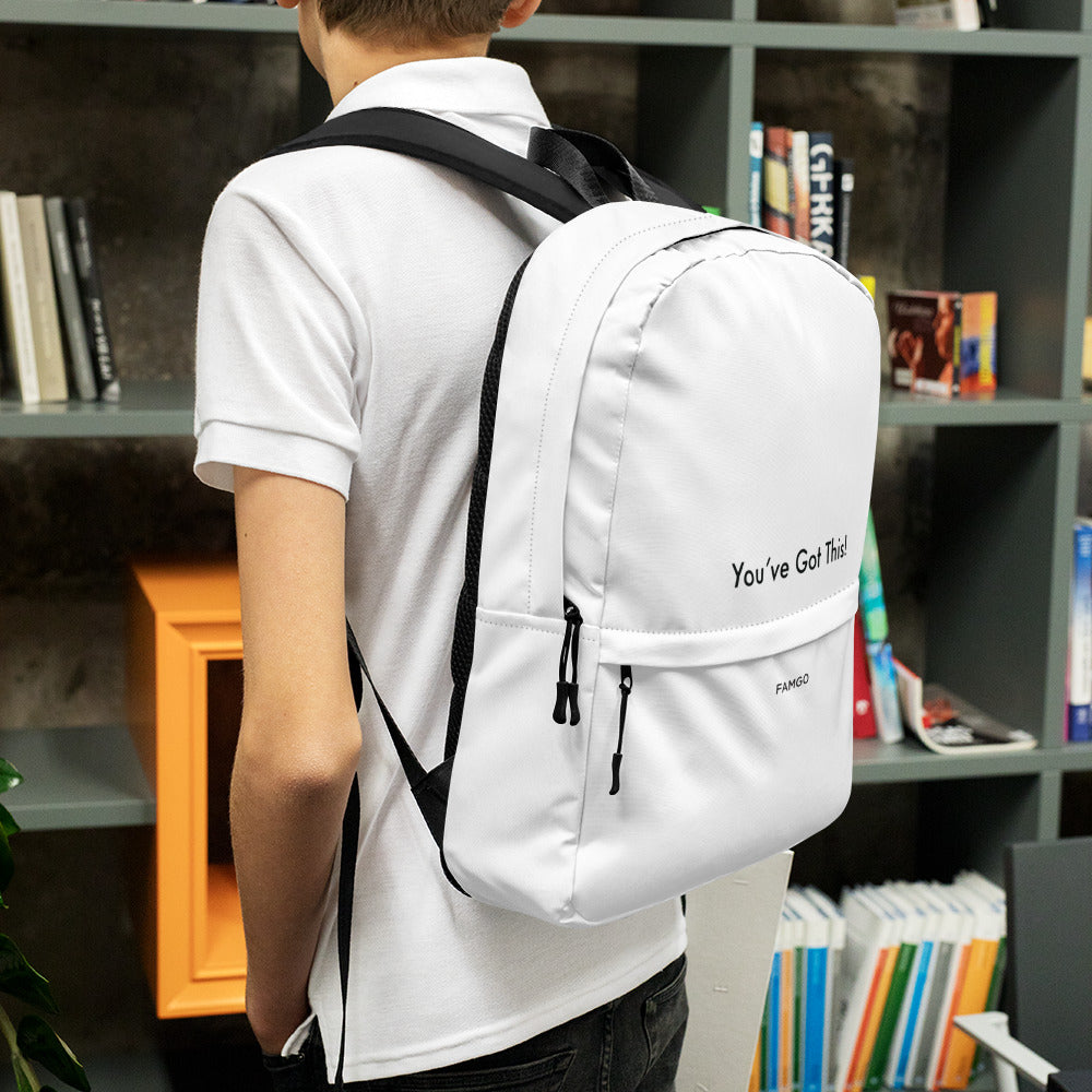 You've Got This! Minimalist Backpack