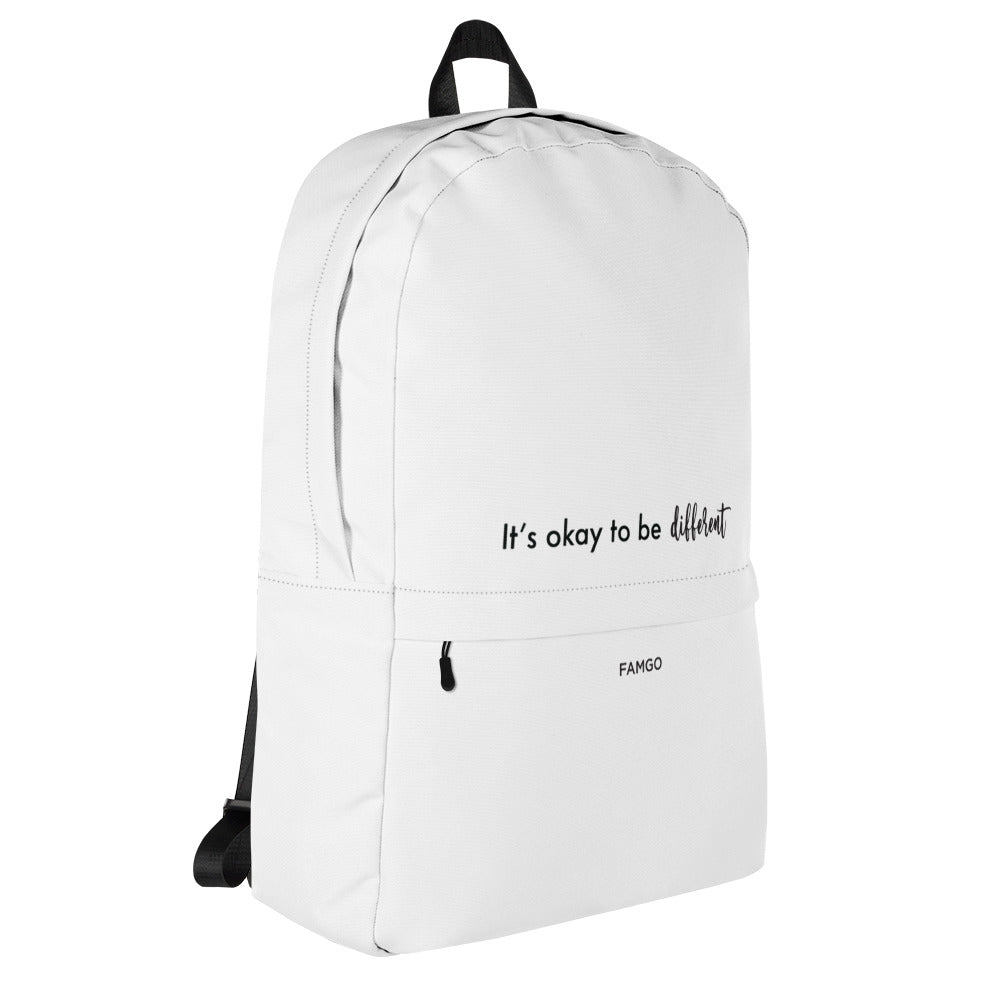 It’s Okay To Be Different Minimalist Backpack