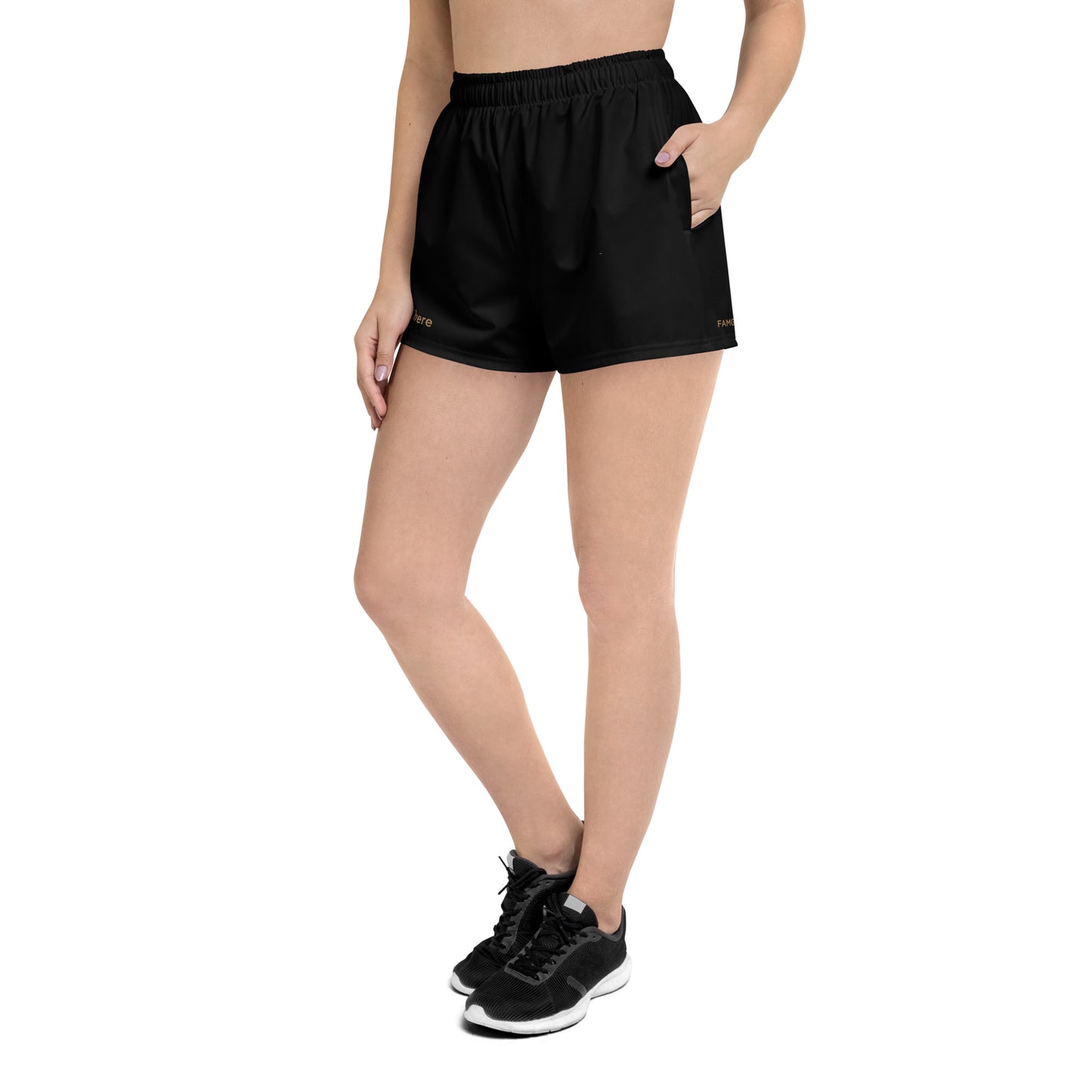 Almost There Women’s Recycled Inspirational Athletic Shorts