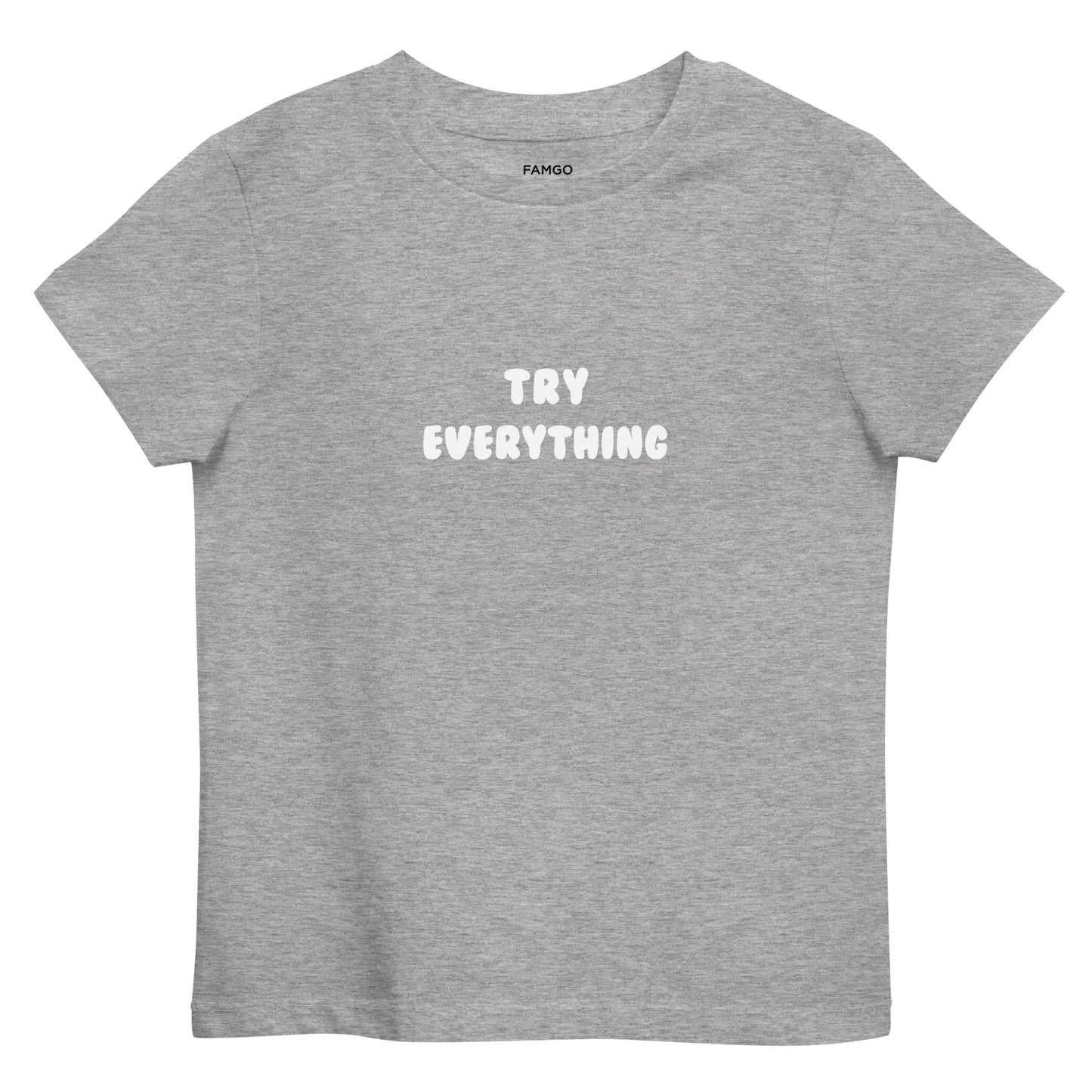 Try Everything Kids 100% Organic Cotton T-Shirt