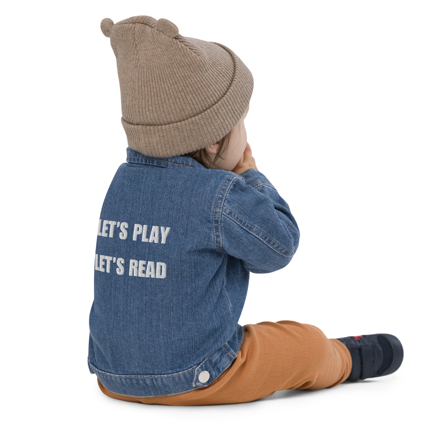 Let's Play Let's Read Toddler Organic Denim Jacket
