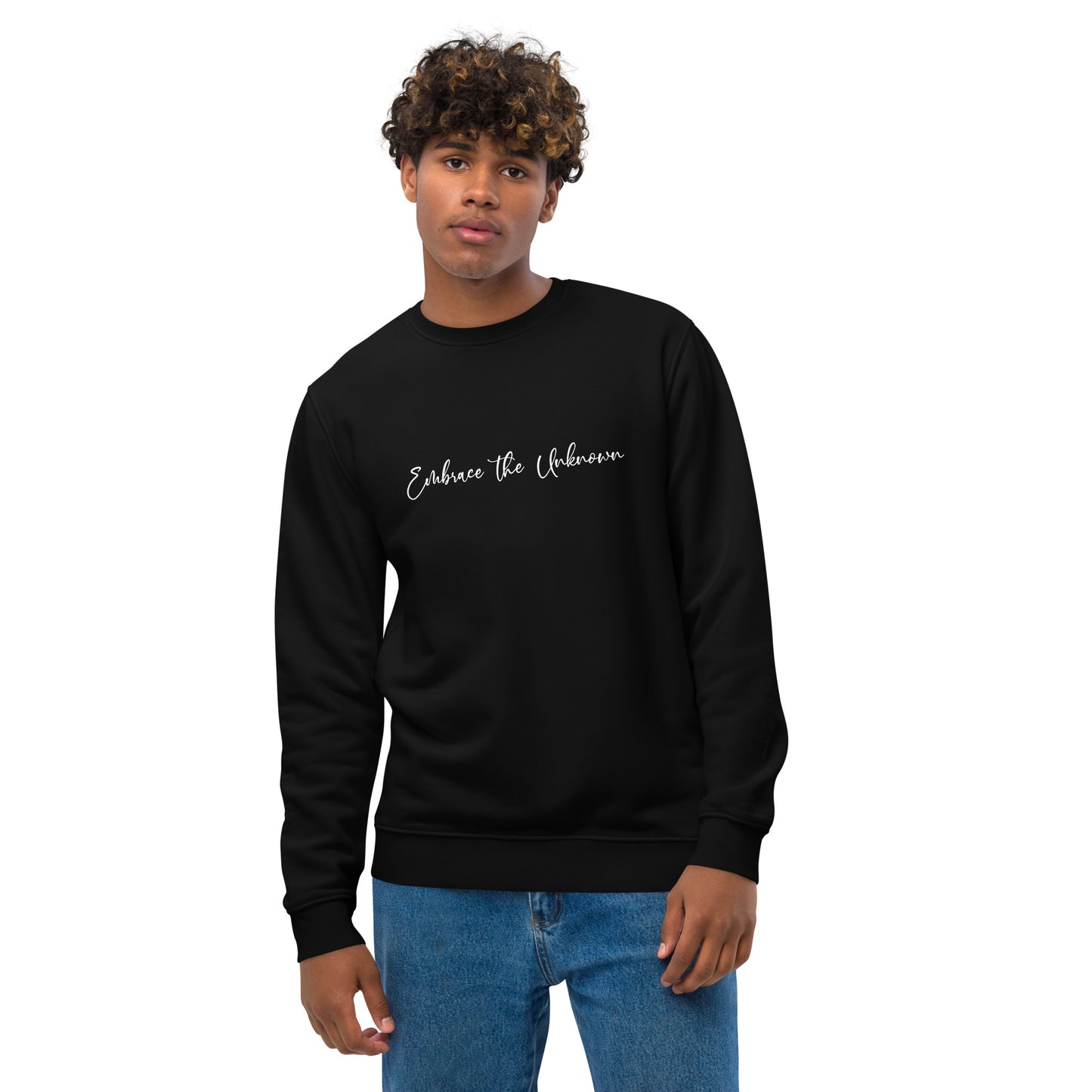 Embrace The Unknown Men's Organic Cotton Sweatshirt