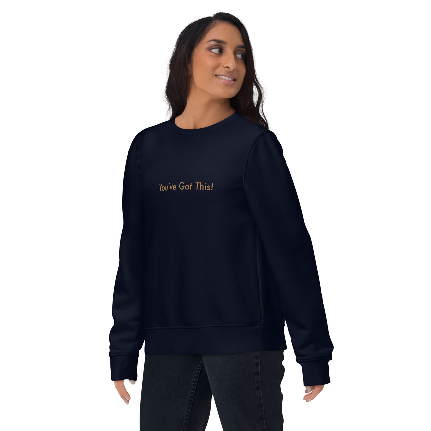 You've Got This! Women's Oversized Organic Cotton Sweatshirt