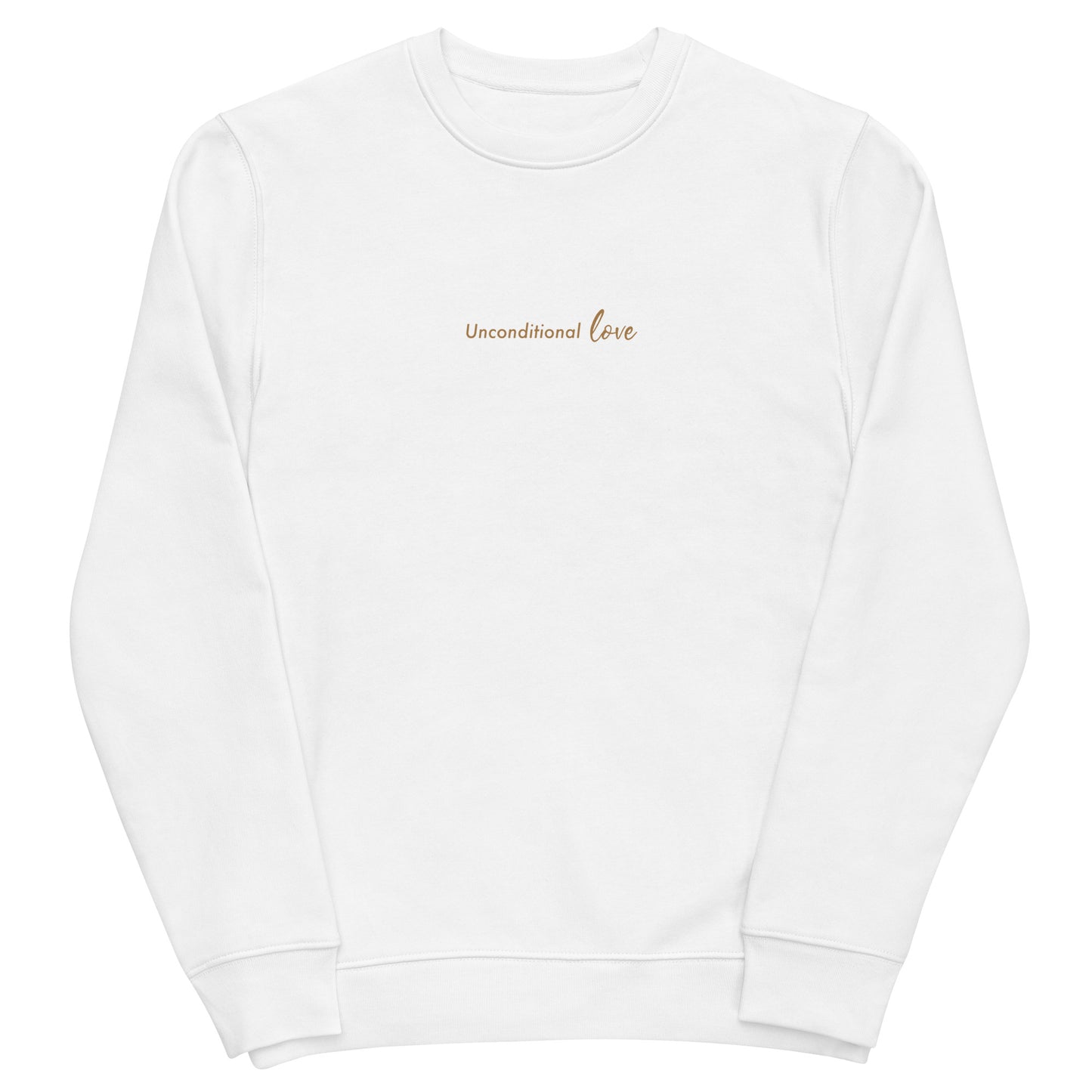 Unconditional Love Men's Organic Cotton Sweatshirt