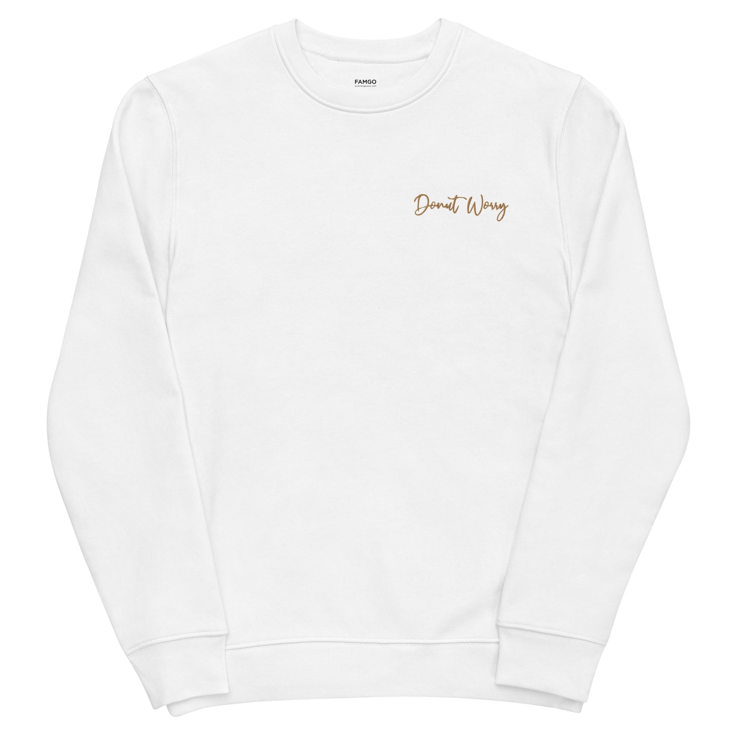Donut Worry Men's Organic Cotton Sweatshirt