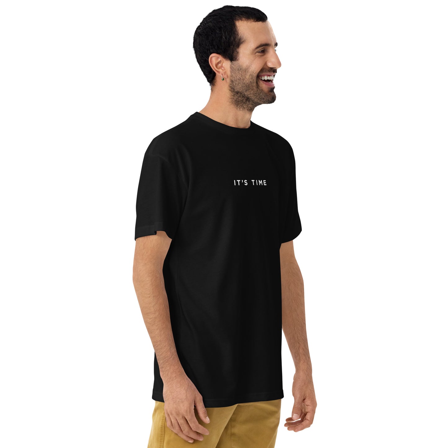 It's Time Men's Eco-Friendly Sustainable T-Shirt