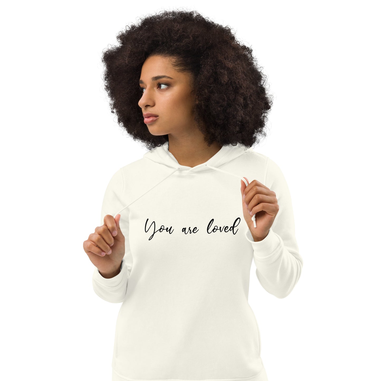 You Are Loved Women's Organic Cotton Hoodie